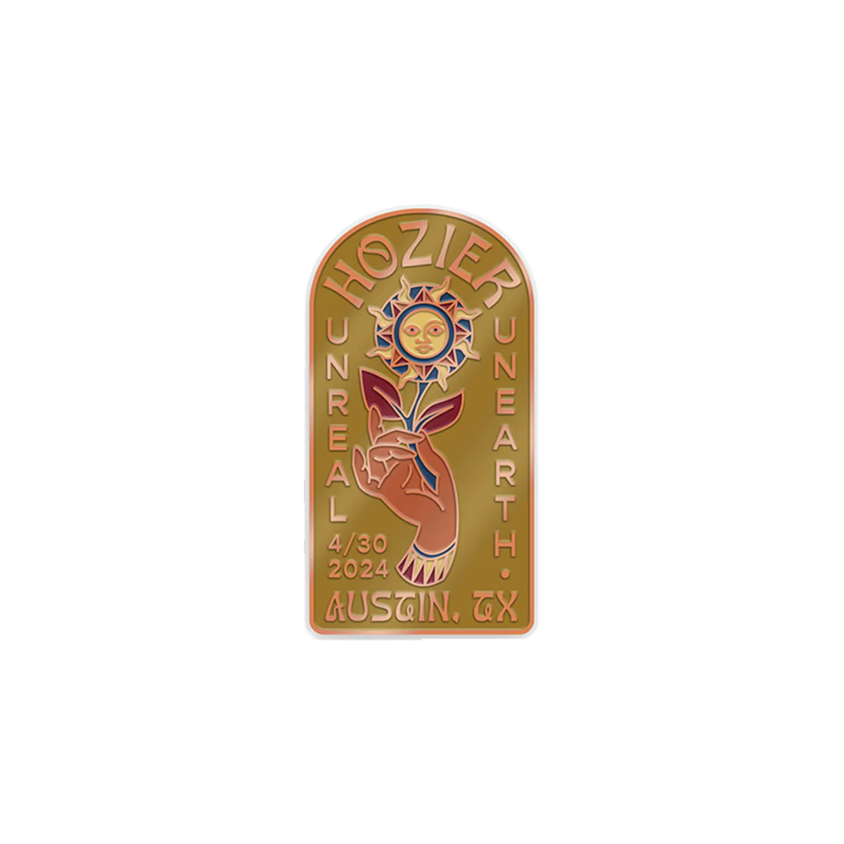 Austin April 30 Show Pin