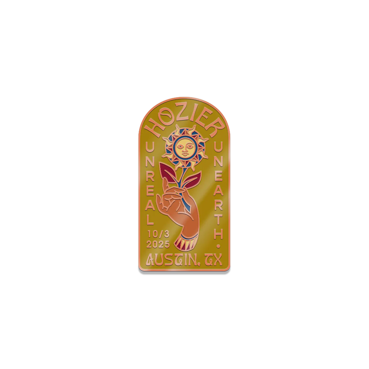 Austin October 3 Show Pin
