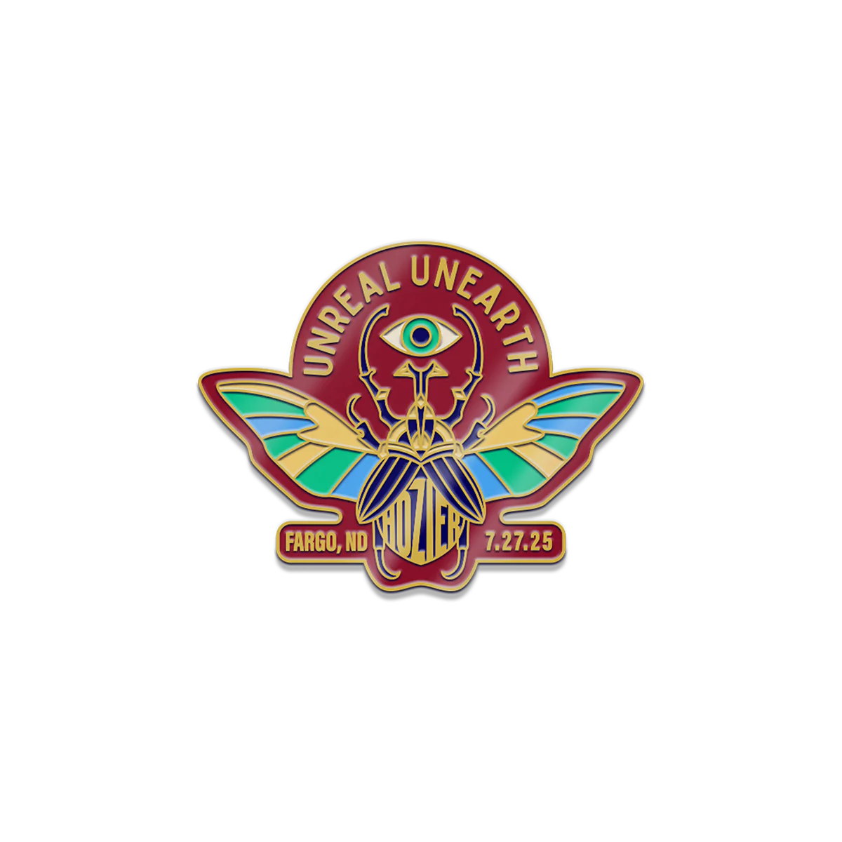 Fargo July 27 Show Pin
