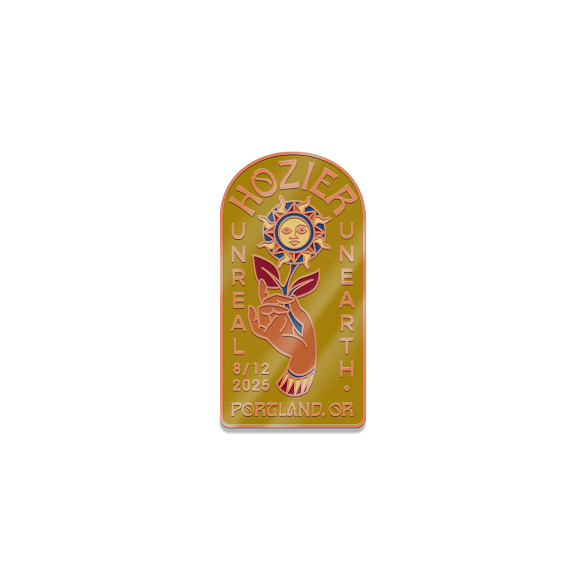 Portland August 12 Show Pin