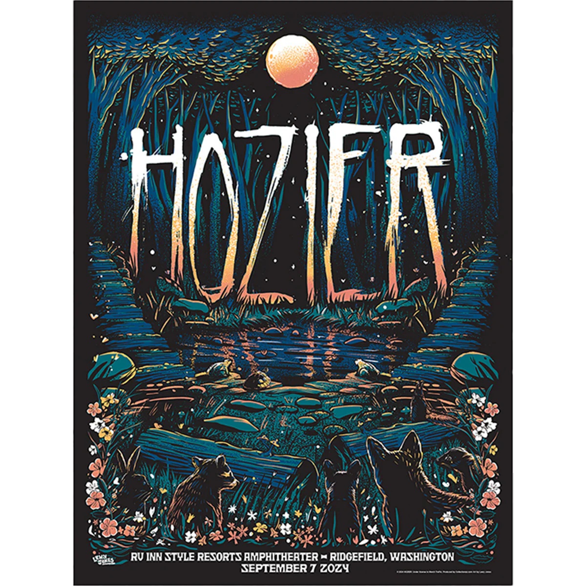 Ridgefield September 7 Show Poster